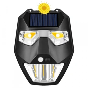Güneş Enerjili Yüz Görünümlü Led Aydınlatma
