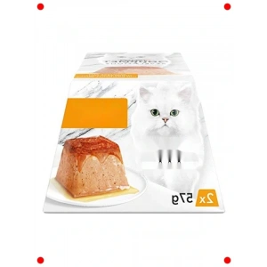 Gurme Tavuklu Kedi Yaş Maması 2x57g