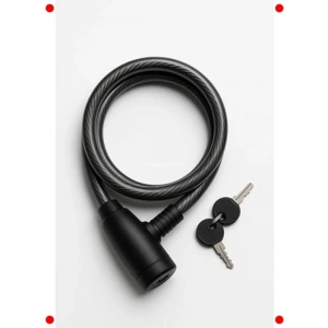 Güvenli Çelik Bisiklet Kilidi 80 cm