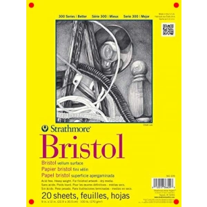 Hafif Dokulu Bristol Sanat Defteri - 20 Yaprak