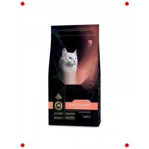 Hairball Destekli Somonlu Yetişkin Kedi Maması 1.5 Kg