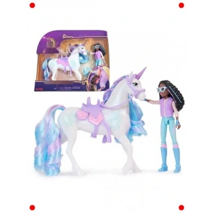 Hal Ülkesi Figür Seti: Lla ve Tek Boynuzlu At