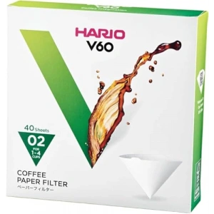Hario V60 02 Dripper Filtre Seti, 40 Adet