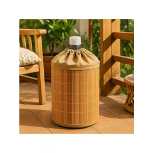 Hasır Bambu Damacana Kılıfı, 53x42 cm Ölçülerinde Koruma