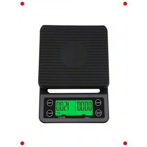 Hassas Kahve Terazisi | Zaman Ayarlı | 3kg, 0.1gr