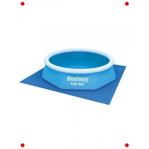 Havuz Altı Zemin Koruma Bezi 2.74 m x 2.74 m