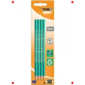 HB Dereceli Çevre Dostu Kurşun Kalem (4lü Set)