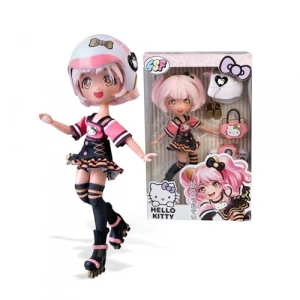 Hello Kitty Moda Bebeği, 19,5 cm ve 4 Aksesuar ile