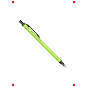 Hexagon Tasarımlı Mekanik Kurşun Kalem - Neon Sarı 0.7mm
