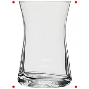 Heybeli Çay Bardağı Seti 170cc - 6lı Hediyelik Kutu