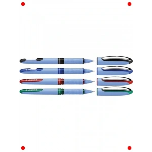 Hibrit İğne Uçlu Roller Kalem - 0.5 mm Asorti Renkler