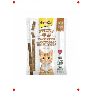 Hindili Tavşanlı Tahılsız Kedi Ödül Çubukları, 20 Gr