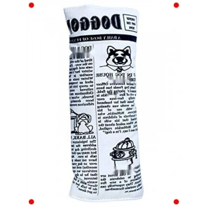 Hışırtılı Gazete Sesli Köpek Oyuncağı