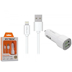 Hızlı Şarj 2 USB Araç Şarj Cihazı, Beyaz Renk Seçeneği