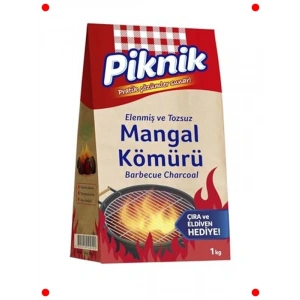 Hızlı Yanan Piknik Mangal Kömürü 1 KG