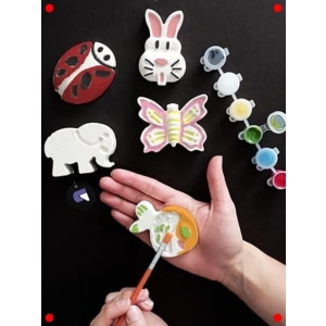 Hvan Figürleri Alçı ma Seti (Çocuk)