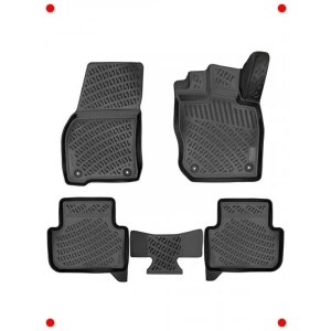 ID.4 (2021 Sonrası) Uyumlu 3D Havuzlu Oto Paspas Seti