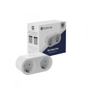 İkili Akım Korumalı Wi-Fi Akıllı Priz, 16 Amper Kapasite