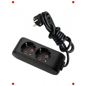 İkili Top Kablolu Priz – 3 Metre Uzunluk