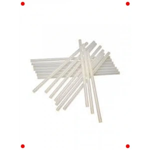 İnce Sıcak Silikon Çubuklar, 7.4x300mm (10 Adet)