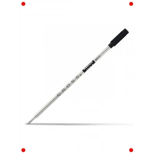 İnce Tükenmez Kalem Yedek Mürekkebi Siyah Orta Uç