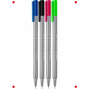 İnce Uçlu Kalem Seti 0.3mm 4 Renk