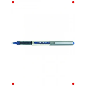 İnce Uçlu Mavi Roller Kalem