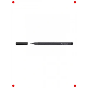 İnce Uçlu Siyah Yazım Kalemi 0.4 mm