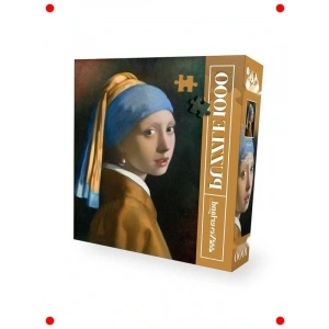 İnci Küpeli Kız 1000 Parça Yetişkin Yapbozu