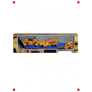 İnşaat Araç Seti - Çekici Üstü 2 Farklı İş Makinesi