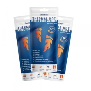 Insole Foot Warmer ile Ayak Tabanı Isıtıcı, 3lü Paket