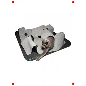 İnteraktif Kedi Oyun Tüneli ve Tepeleri - Eğlenceli Saklanma