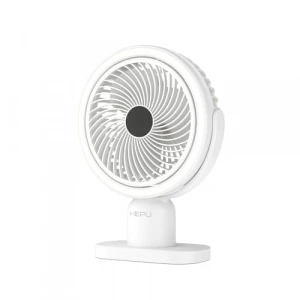 Işıklı USB Şarjlı Masaüstü Vantilatör, 3 Hız Ayarlı