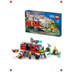 İtfaiye Komuta Kamyonu Yapım Seti – 7+ Yaş