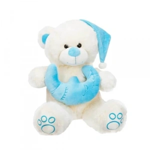 İyi Geceler Temalı Peluş Ayı, 38 cm Boyunda