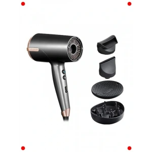 İyonik Hızlı Kurutma Saç Kurutma Makinesi + 4 Ataşman