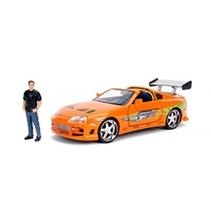 Jada 1:24 Fast & Furious Brians 1995 Toyota Supra Mk4 Figürlü Set