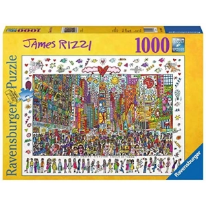 James Rizzi Temalı 1000 Parça Puzzle Seti