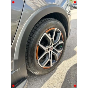 Jant Sticker Seti - Mat Turuncu