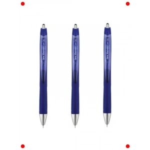 Jel Kalem 0.5mm İğne Uç Koyu Mavi 3lü Set