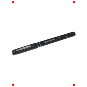 Jel Tükenmez Kalem, Siyah, 0.5 mm Uç, Pürüzsüz Yazım