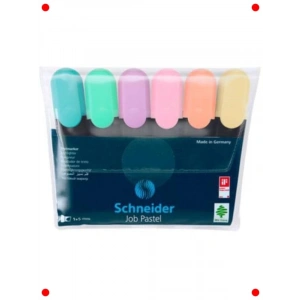 Job Pastel Fosforlu Kalem Seti, 6lı