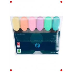 Job Pastel Fosforlu Kalem Seti, 6lı