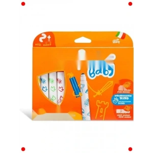 Jumbo Keçeli Kalem Seti - 12 Renk