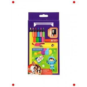 Jumbo Neon Kuru  Kalemleri (6lı Set)