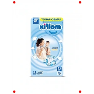 Jumbo Paket ni Boy Bebek Bezi - 36 Adet