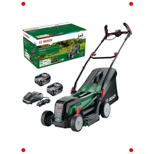 Kablosuz Çift Akülü Çim Biçme Makinesi 37 cm