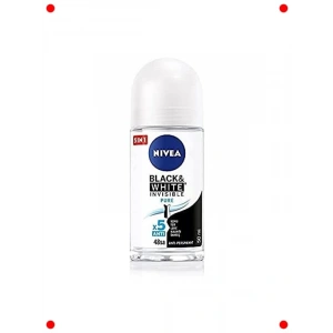 Kadın Görünmez Siyah Beyaz Roll-On Deodorant 50 ml