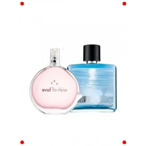 Kadın ve Erkek Parfüm Hediye Seti