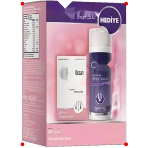 Kadınlara Özel Saç Bakım Seti - Tablet ve Şampuan